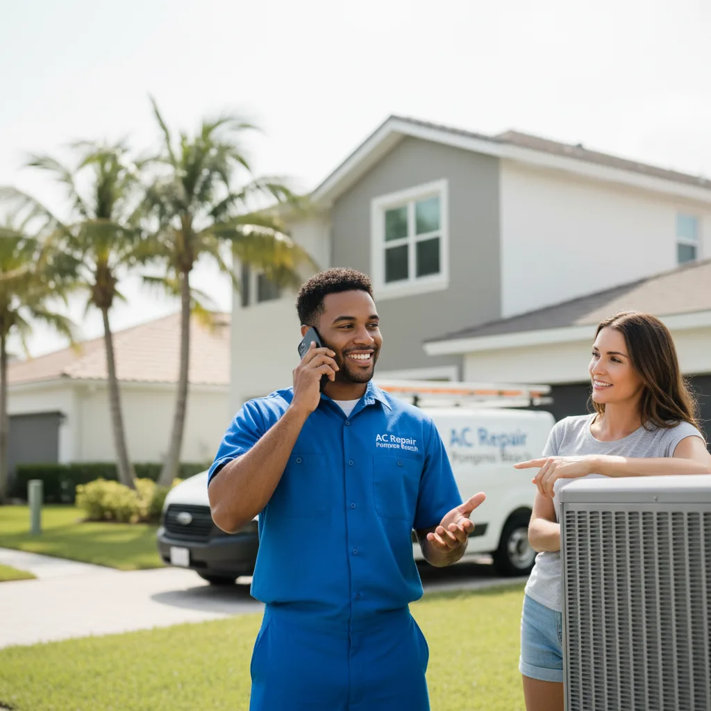 AC Repair Pompano Beach customer support in Gerrardstown